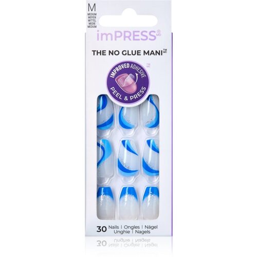 Kiss imPRESS The No Glue Mani Medium umetni nohti Mesmerize 30 kos Cene