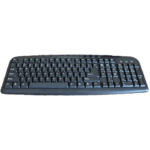 Connect Xl Tipkovnica z multimedijskimi tipkami, USB, črna barva - CXL-K200 Cene