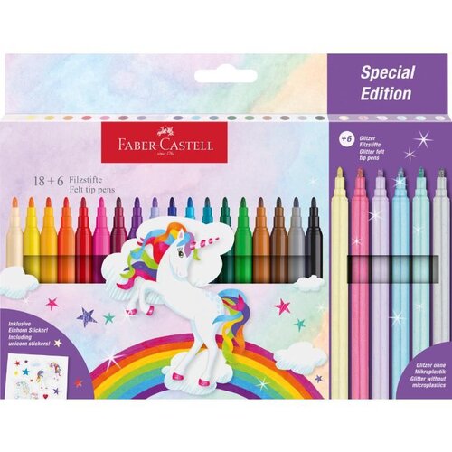 Faber-Castell Faber-Castell: set flomastera od 24 komada s jednorozima Cijene