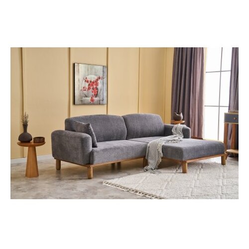 Atelier Del Sofa ugaona garnitura Rens Right Grey Cene