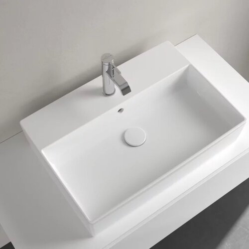 Villeroy Boch 4A0760R1 Memento 2.0 CeramicPlus 60 x 42 cm nadpultni umivalnik z odprtino za armaturo Slike