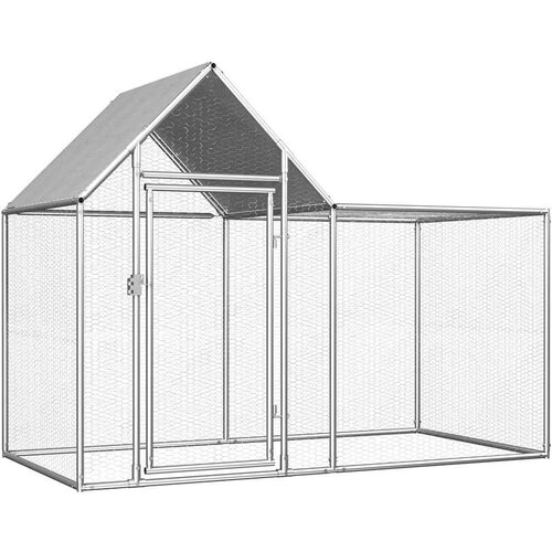  Kokošnjak 2x1x1,5 m pocinkano jeklo Cene