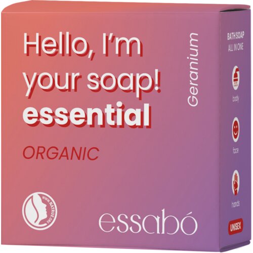 essabó Essential Soap - Geranium Cene