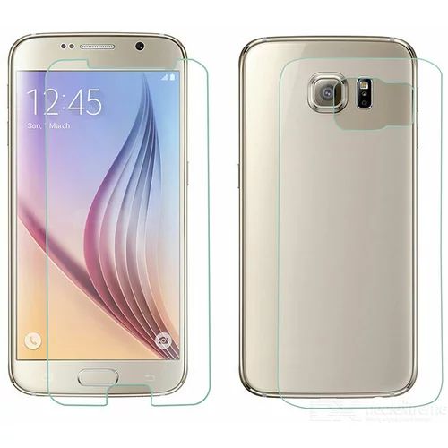  Zaščitno kaljeno steklo za Samsung Galaxy S6 - spredaj + zadaj