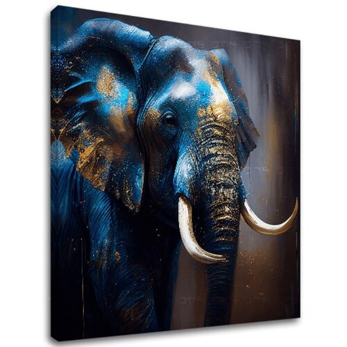 Dekorativna slika na platnu - PREMIUM ART - Graceful Giant of Savannah () Cene
