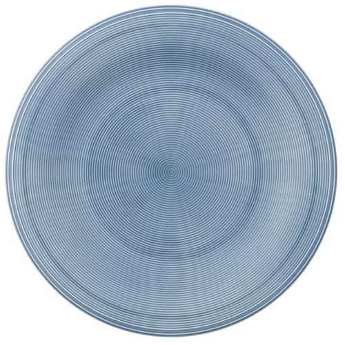 Villeroy & Boch Modri porcelanski krožnik za solato Like, 21,5 cm