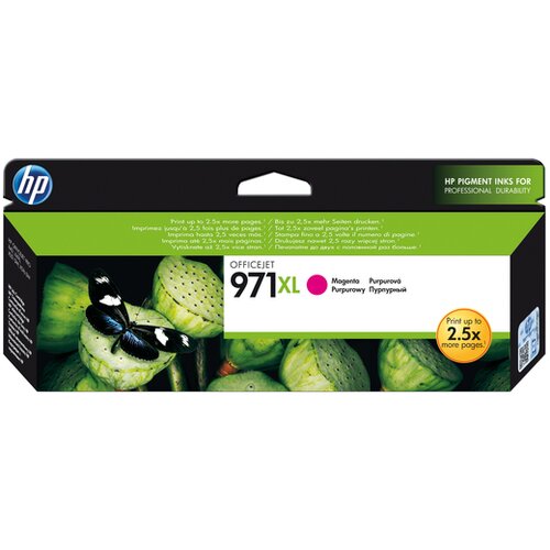 HP 971XL original ink cartridge CN627A magenta Slike