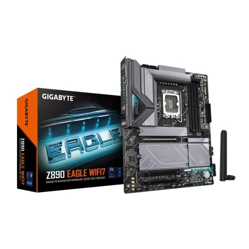 Gigabyte MB Z890 Eagle WIFI7LGA1851 4xDDR54xM.2 4xSATA10xUSB DP ATX RAID, THUNDERBOLT Slike