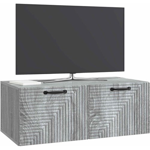  ormar za zid Siva sonoma 78,5 x 41 x 30 cm Konstruirano drvo Slike