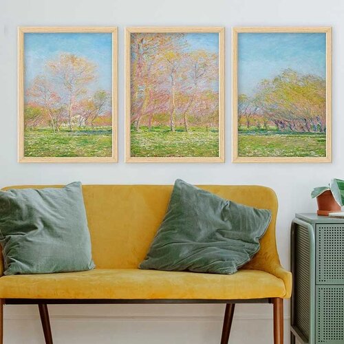 Wallity Set uramljenih slika 3NTC_UN3896329, 3 dijela Cijene