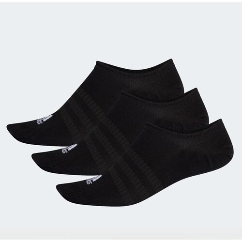 Adidas no-show 3x nizke nogavice črne Slike