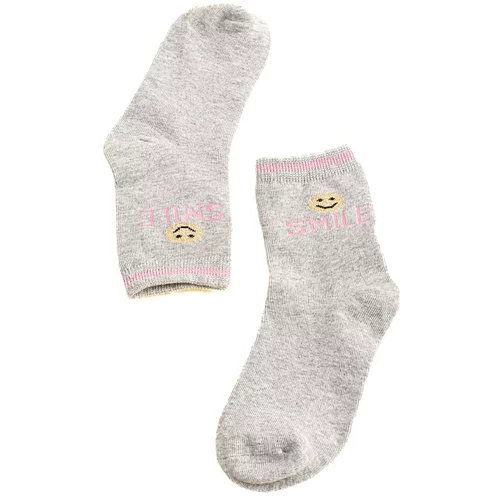 TRENDI Children's socks gray Smile