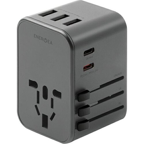 Energea OMREŽNI POLNILEC 3XUSB + 2XUSB-C PD-PPS-QC 3.0 35,5W ADAPTER 4V1, (22007350) Cene