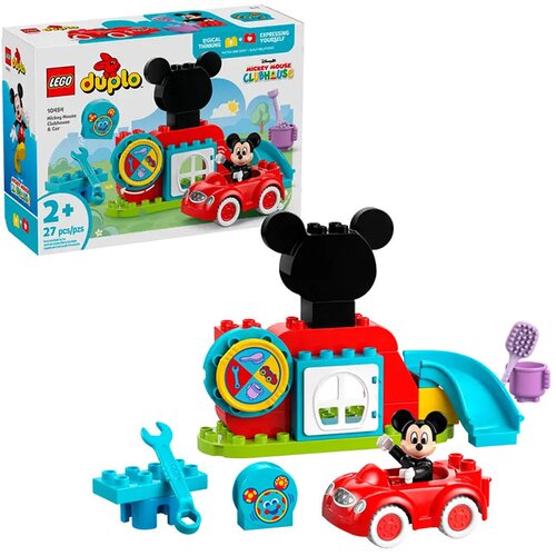 Lego DUPLO: Klubska hiša in avto Miki Miške Cene