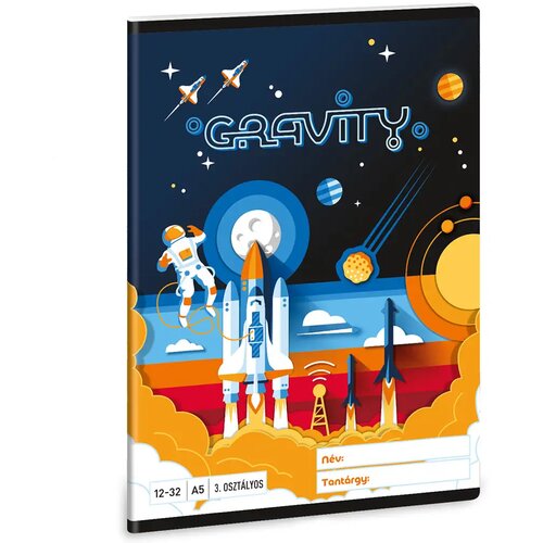 Ars Una gravity astronaut bilježnica za 3. razred, A/5 linije Cene