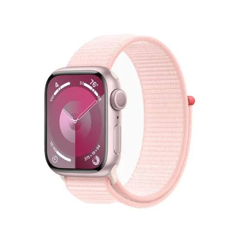 Apple Watch 9 GPS 41mm Pink Sport Loop MR953