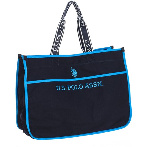 U.S. Polo Assn. Nakupovalne torbe BEUHX2831WUA-NAVY Modra Slike