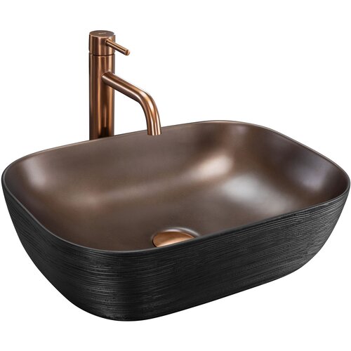 Rea Nadgradni umivaonik Belinda COPPER BRUSH Slike