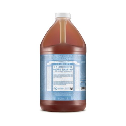 DR. BRONNER&amp;#039;S Baby-Mild &amp;scaron;ećerni sapun - 1,90 l Slike
