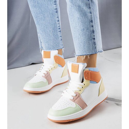 Gemre Orange high-top sneakers Kari Slike