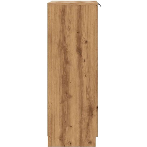 VidaXL ormarić za cipele boja hrasta 59x35x100,5 cm konstruirano drvo Slike
