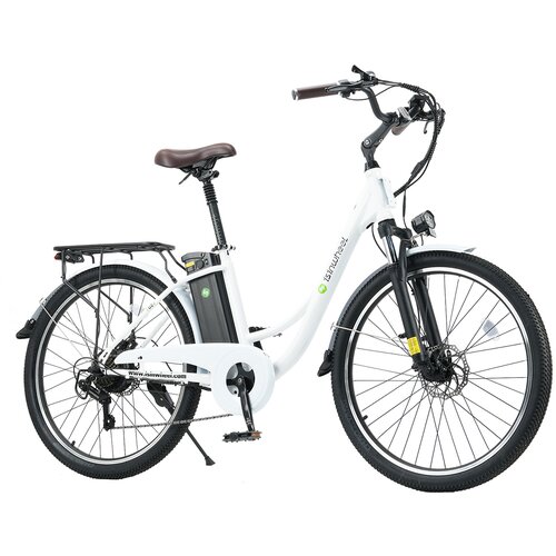 ISINWHEEL Klasično električno kolo U2 - 26" - 350W 36V 13Ah - Vožnja na delo - Bela, (21960241) Cene