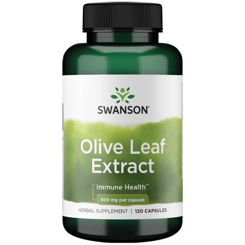 Swanson Izvleček oljčnih listov 500 mg (120 kapsul) Cene