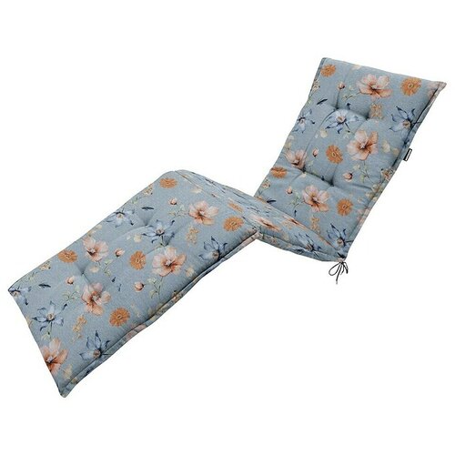 Madison Blazina za ležalnik Florina (Modra, 200 x 65 x 8 cm, 95 % poliester, 5 % drugi materiali, Z vrvicami za pritrjevanje) Cene