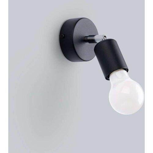  Sollux SL.1120 - Zidno spot svetlo FORNES 1xE27/60W/230V crno Slike