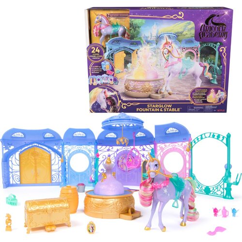 Unicorn Academy Samorogov hlevček igralni set Cene