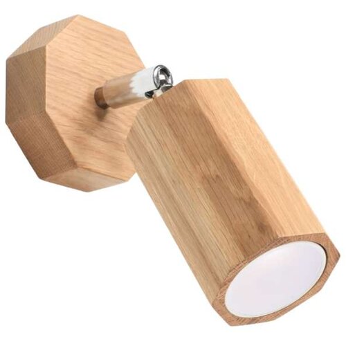  Sollux SL.1028 - Zidna spot svetiljka ZEKE 1xGU10/40W/230V hrast Cene