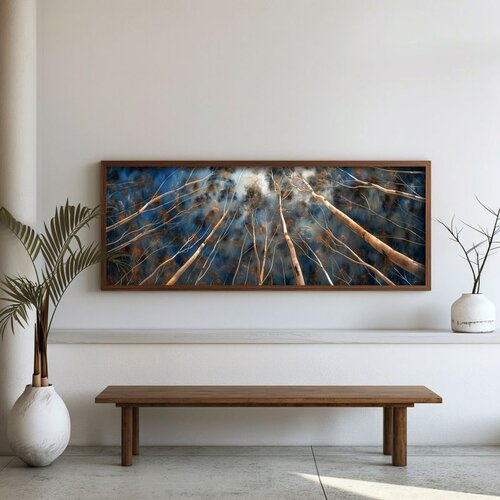WALLXPERT FAH075-120 Multicolor Decorative Framed MDF Painting Cene