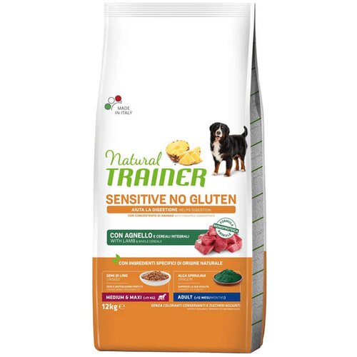 Trainer specialty nutrition sensitive monoproteico medium & maxi adult with lamb - hrana za odrasle pse srednjih i velikih rasa - sa jagnjetinom ( Cene