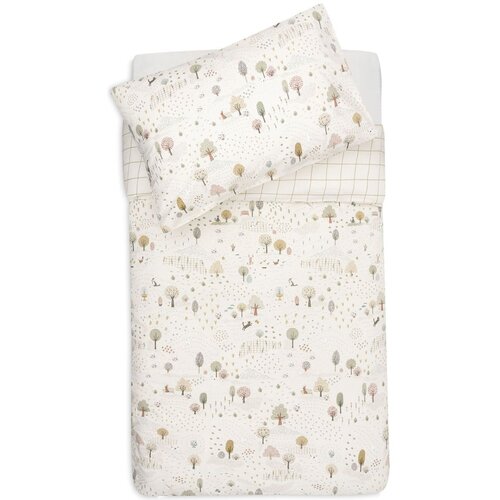 Jollein posteljnina 2-delna 100x140 cm tiny park Slike