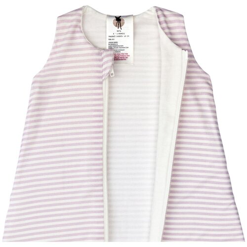 L&amp;auml;ssig spalna vreča - letna Lyocell 7-12 mes striped lavender/milky Slike