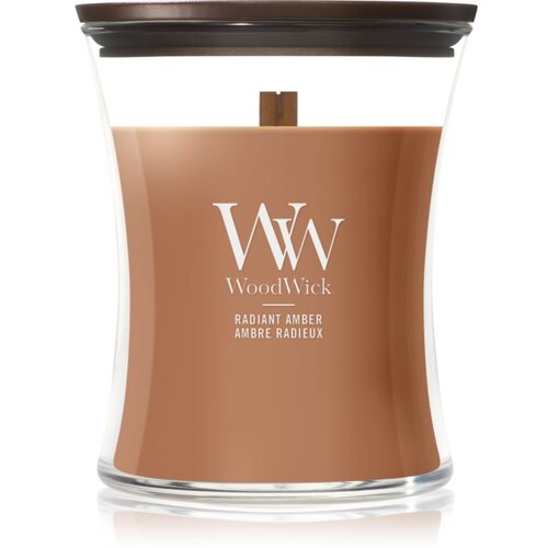 WoodWick Radiant Amber mirisna svijeća s drvenim fitiljem 275 g Cene