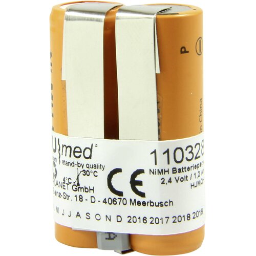 Akku Med akumulator za medicinsko tehniko Nadome&amp;scaron;ča originalno baterijo (original) 4860 501.002 Eppendorf 2.4 V 1200 mAh, (20438566) Slike