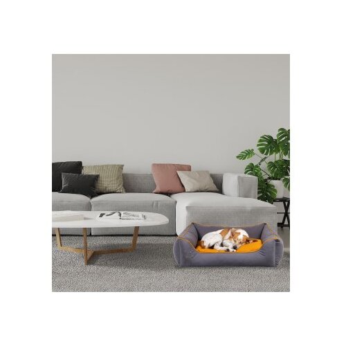 WALLXPERT Krevet za kućne ljubimce Lucy L, 100x80 cm, Sivo-rozi Cene