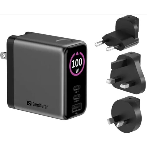 Sandberg travel charger PD100W display 441-71 Cene