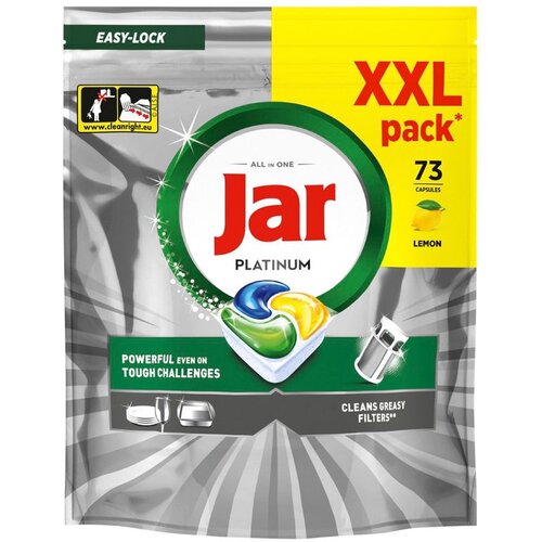 Jar Platinum All in 1 tablete za strojno pranje posuđa 73 kom / XXL Cene