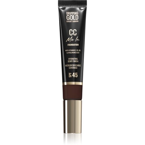 Dripping Gold CC Me In lahki tekoči puder SPF 45 odtenek Tan 06 32 ml Cene