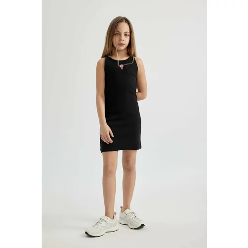 Defacto Regular Fit Camisole Knitted Dress
