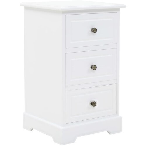 The Living Store Nočna omarica MDF in borovina 35x32x59 cm - Nočna Omarica, (21432718) Cene