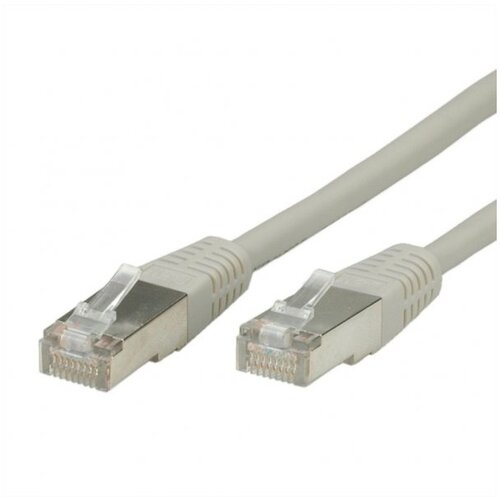 Secomp roline s/ftp(pimf) cable Cat.7 RJ45 konektor 500 mhz lsoh grey 3.0m Slike
