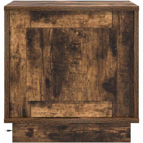 Noćni ormar 2 pcs Dimljeni hrast 44 x 34,5 x 45 cm Slike