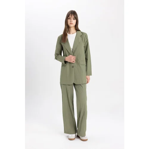 Defacto Wide Leg Cargo Parachute Trousers