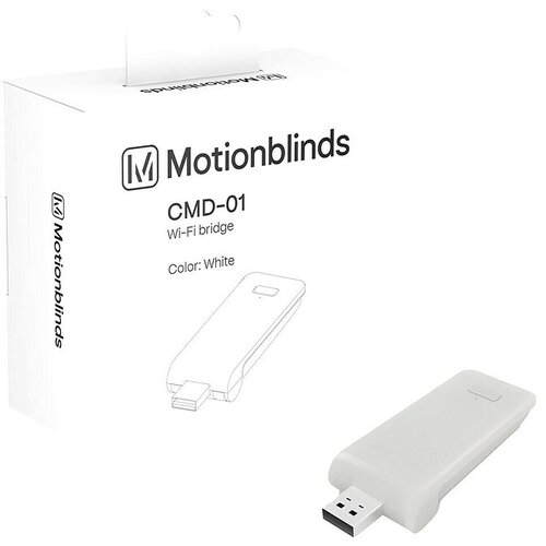 WIFI vmesnik MotionBlinds Smart Home (Ustrezno za: MotionBlinds Rollo-Motor CMD-02 Pull in CMD-03 Bluetooth, Bele barve) Cene