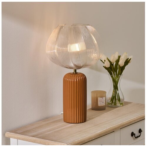 Atmosphera Stona lampa PHYLAS 1xE14/40W/230V narandžasta Slike