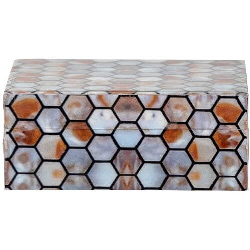 Bloomingville Dekorativna škatla za shranjevanje iz poliresina 13x10x5 cm Domino – Cene