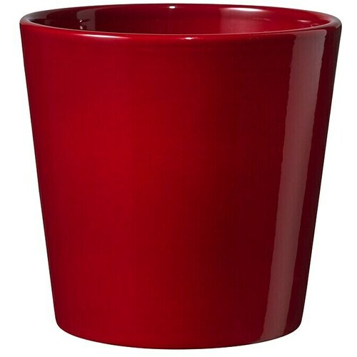 SK Okrugla tegla za biljke (Vanjska dimenzija (ø x V): 14 x 13 cm, Bordo, Keramika, Sjaj) Cijene
